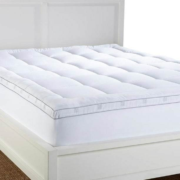 Concierge Collection Cotton Touch Fiberbed Bed Mattress Pad QUEEN